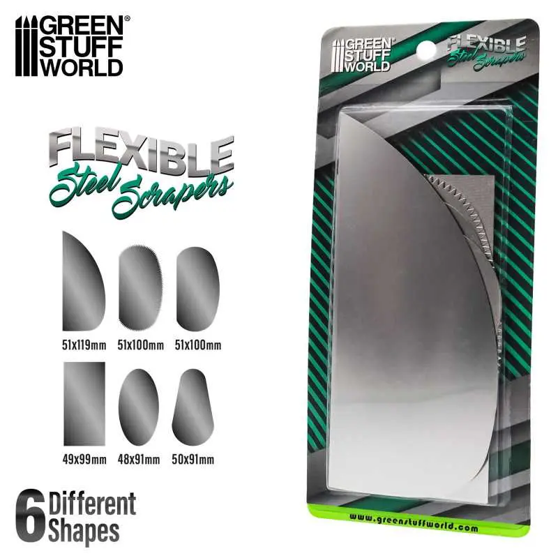 Green Stuff : Palette en Acier flexible 