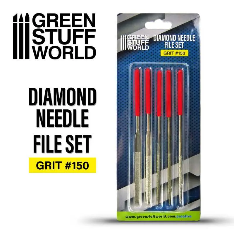 Diamond Needle Files Set - Grit 150