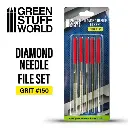 Diamond Needle Files Set - Grit 150