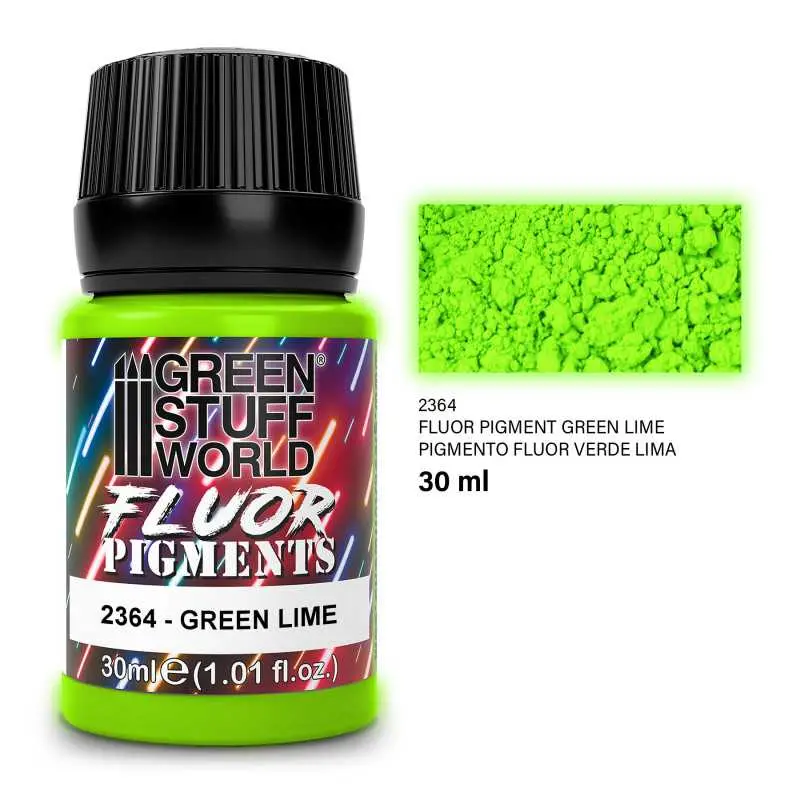 Green Stuff : Pigments FLUOR GREEN LIME