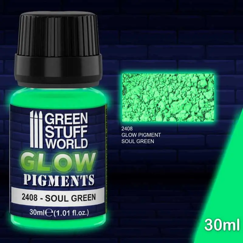 Green Stuff : Pigment Phosphorescent │ VERT de l'ÂME 