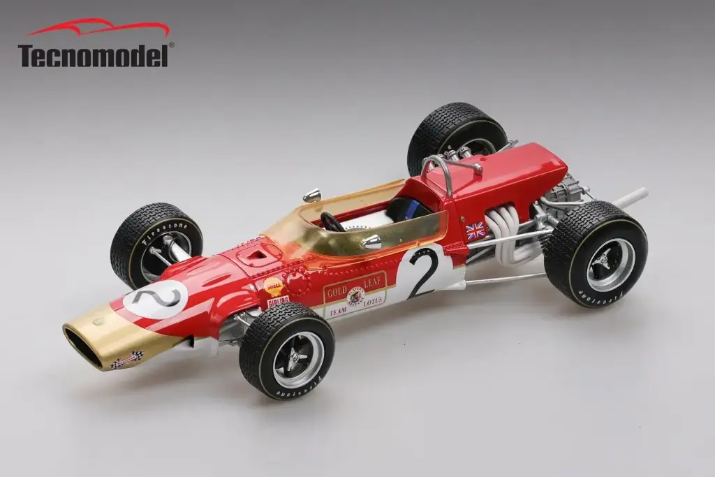 Tecnomodel : Lotus 48 │No.2 Hockenheim F2 DNF Driver Graham Hill car 1968