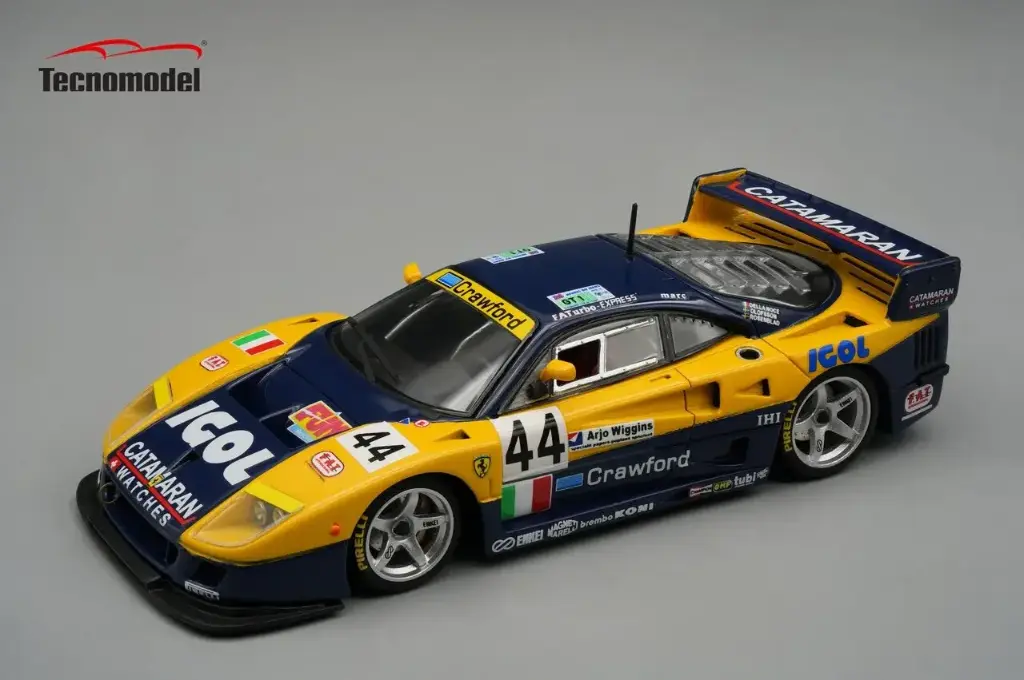 Tecnomodel : Ferrari F40 LM 1996 │No.44 24h LM Driver L.Della Noce /A. Olofsson/C.Rosenblad