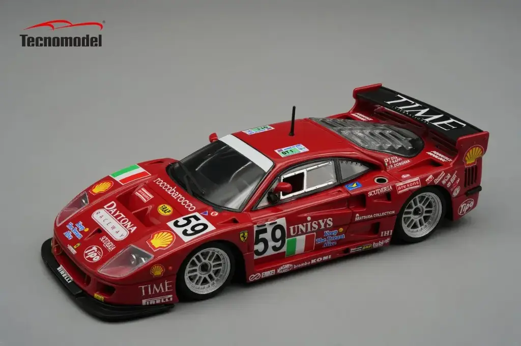 Tecnomodel : Ferrari F40 LM 1996 │ No.59 24h LM drivers: P.Nappi/ R. Donovan/ T.Oota 