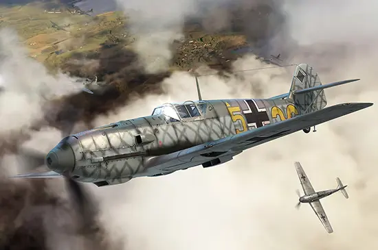 HobbyBoss : Messerschmitt Bf109E-3 