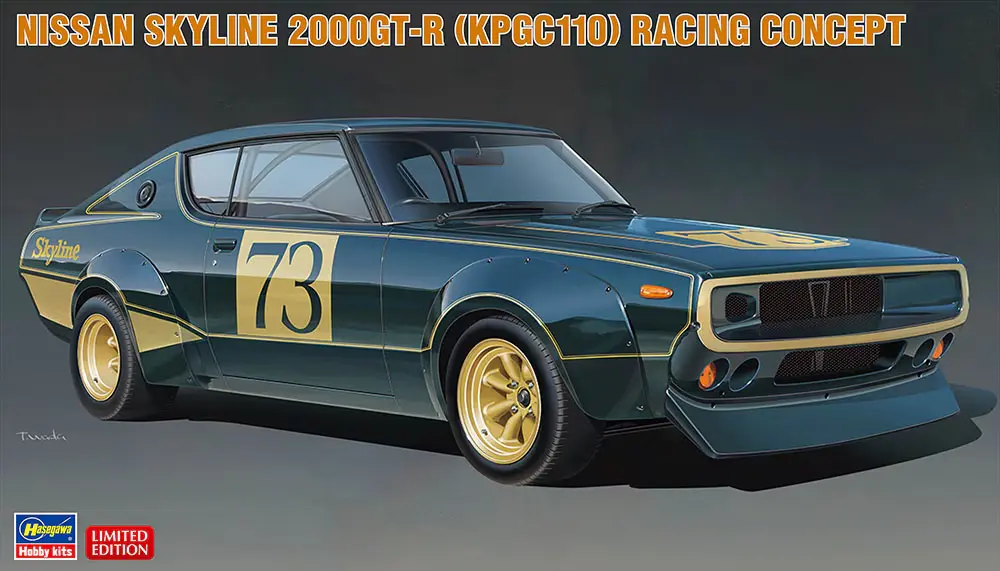 Hasegawa : Nissan Skyline 2000GT-R (KPGC110) Racing Concept 