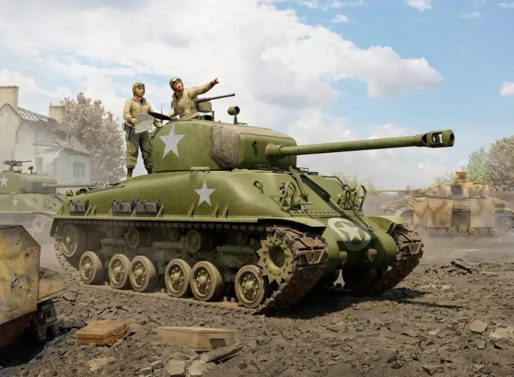 I Love Kit : M4A1E8 Medium Tank 