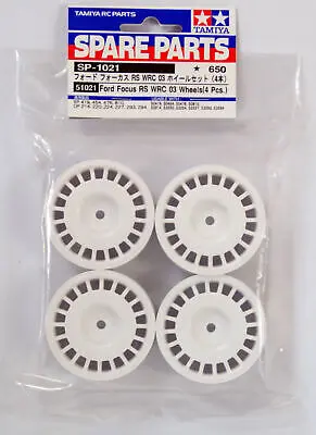 Tamiya  Ford Focus RS WRC 03 Wheels (4 Pcs) (Lancer Evo V/TB01/TT01/*50861)