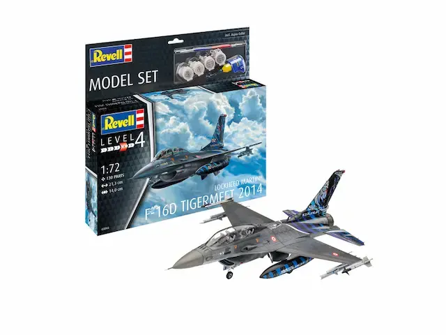 Revell : Lockheed Martin F-16D Tigermeet 2014 │ Avec kit de démarrage 