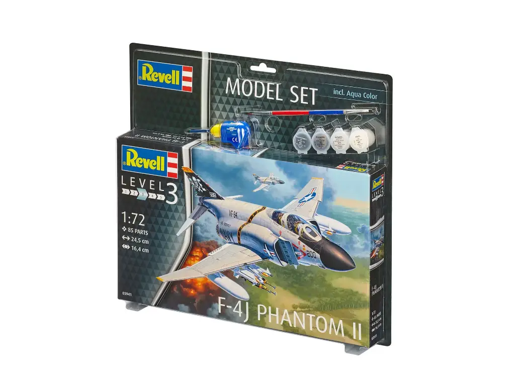 Revell : F-4J Phantom II │ Avec Kit Plastique 