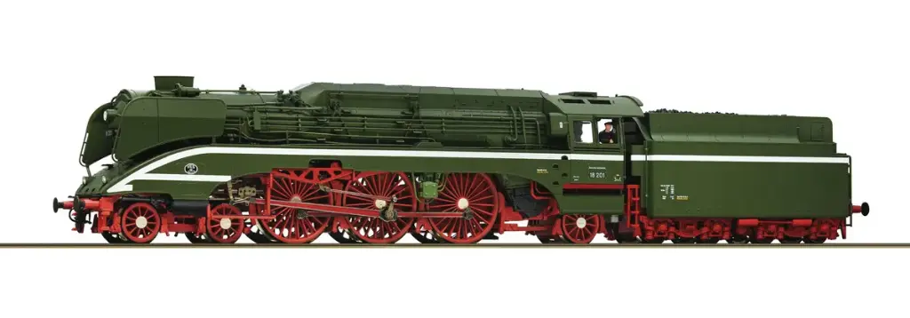 Roco : Locomotive Vapeur BR18 201 DR