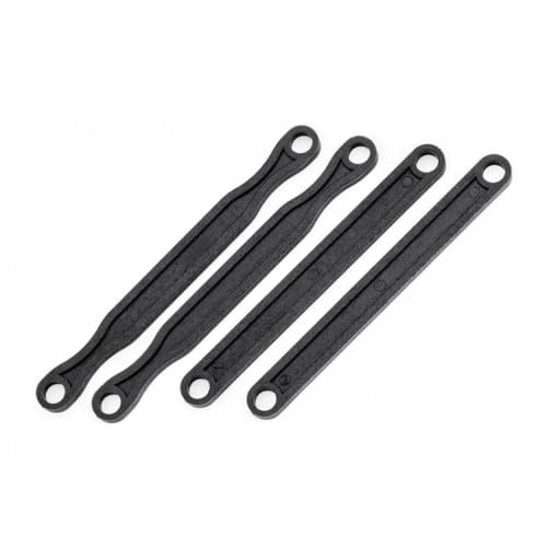 Traxxas : Camber link set (plastic/ non-adjustable) (front &rear) (black) [TRX6748]