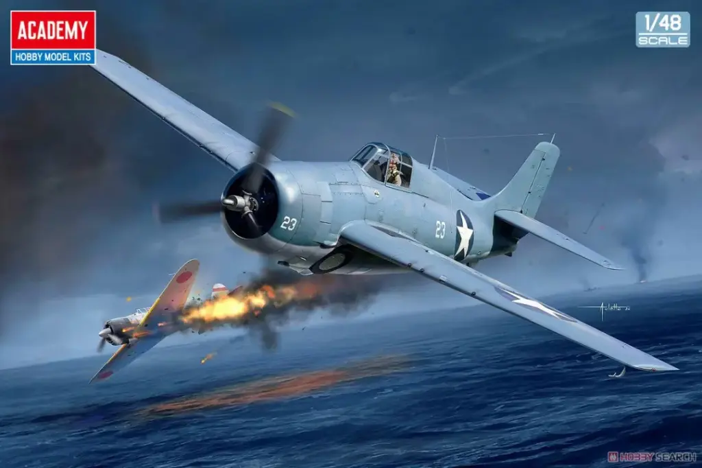 Academy : USN F4F-4 "Battle of Midway" 