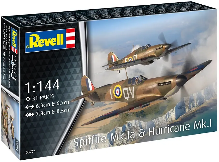 Revell : Supermarine Spitfire Mk.Ia & Hawker Hurricane Mk.I