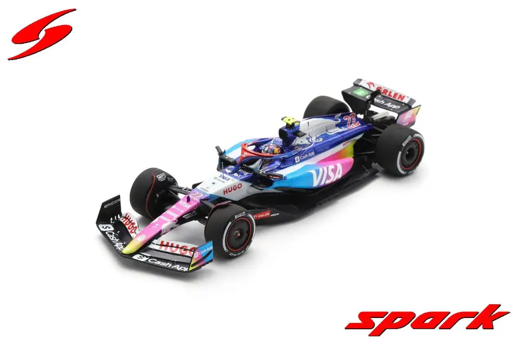 Spark : Visa Cash App RB Formula One Team VCARB 01 │ No.22 7th Miami GP 2024 Yuki Tsunoda