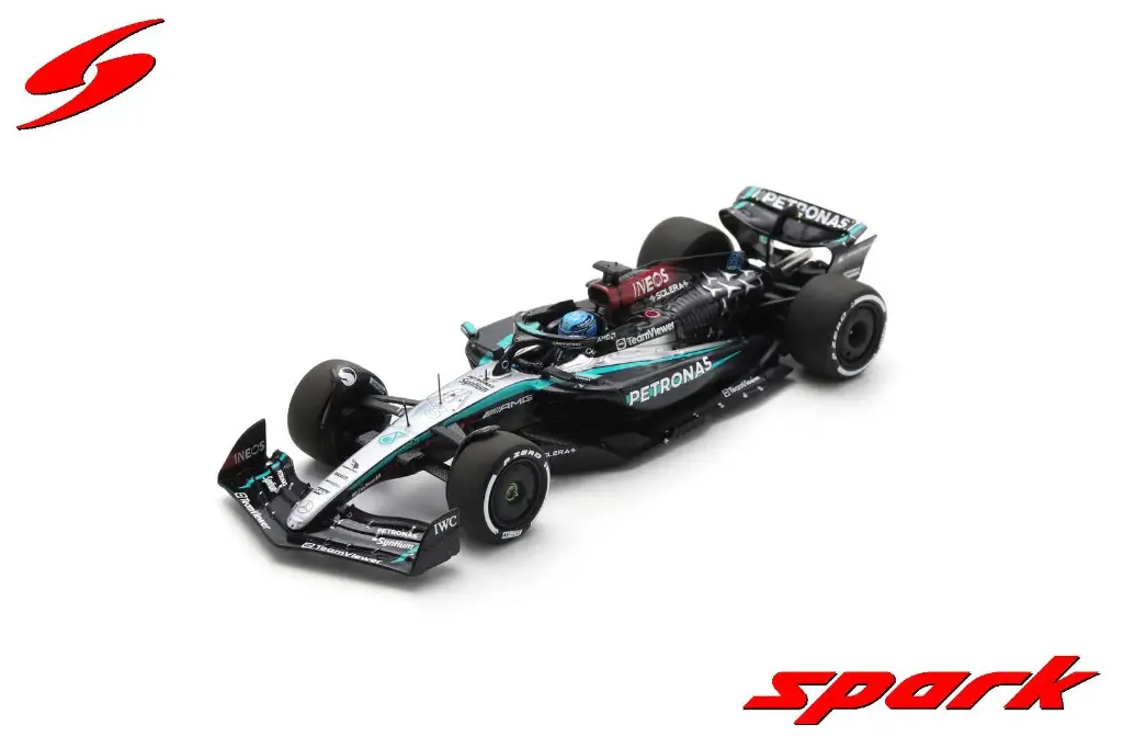 Spark : Mercedes-AMG PETRONAS Formula One Team │ No.63 F1 W15 E Performance Winner Austrian GP 2024 - George Russell