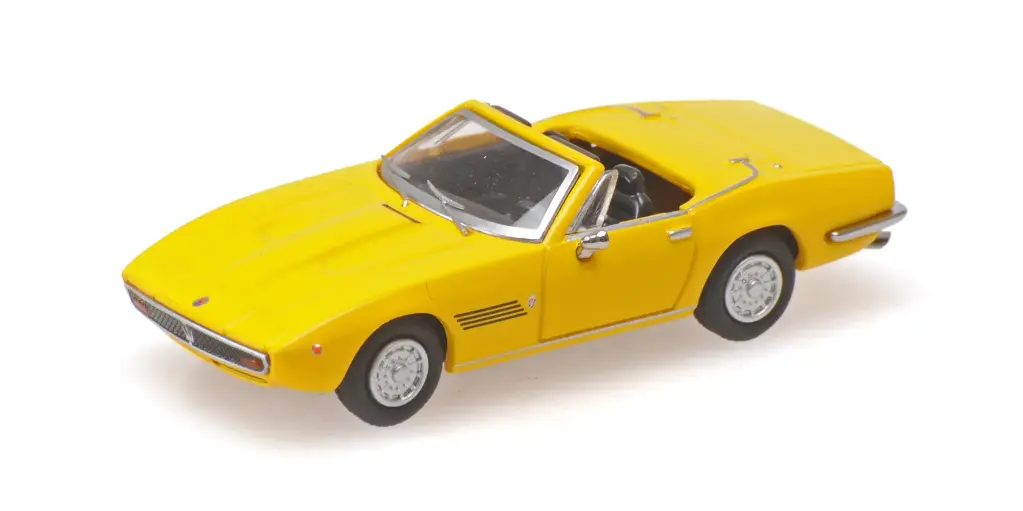 Minichamps : Maserati Ghibli Spyder Année de construction 1969 - Jaune