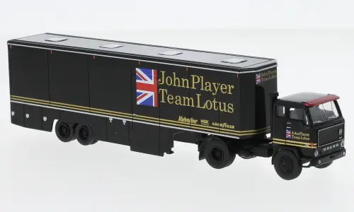 Brekina : Volvo F 89 Renntransport-SZ, 1973, John Player Team Lotus