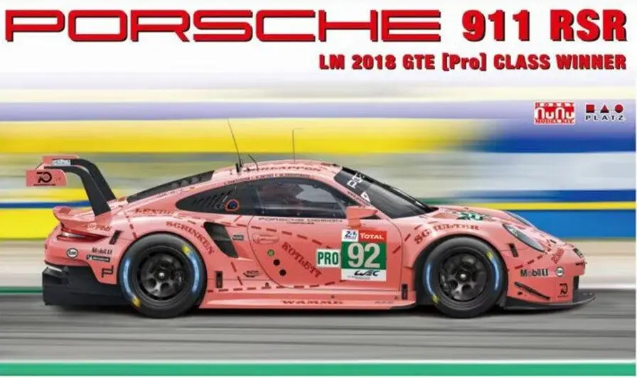 Nunu Models : Porsche 91 RSR n°92 Winner LMGTE 24h Du Mans 2018