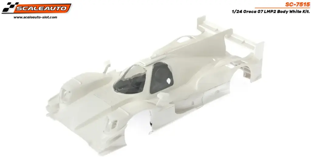 Scaleauto : Carrosserie Oreca 07 LMP Body White Kit