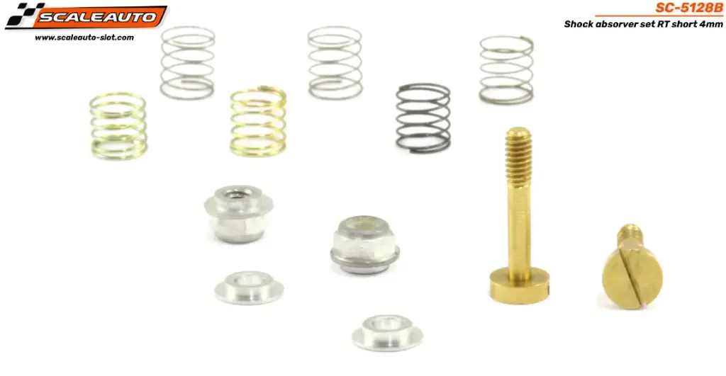 Scaleauto : RT3 Suspension System Long 4.3mm Springs 