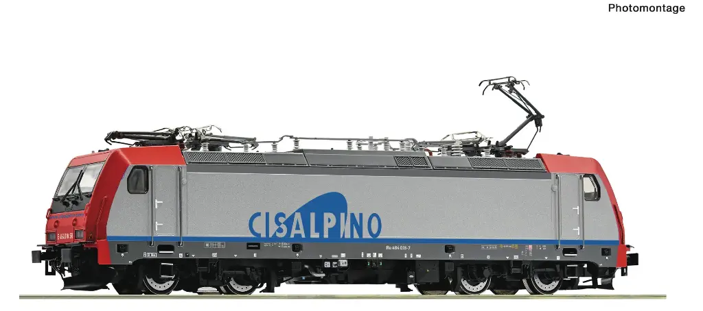 Roco : Locomotive électrque 484 018-7 Cisalpino  DCC Sound