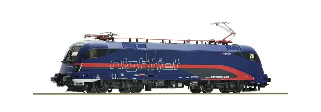 Roco : Locomotive électrique 1116 195-9 Nightjet 