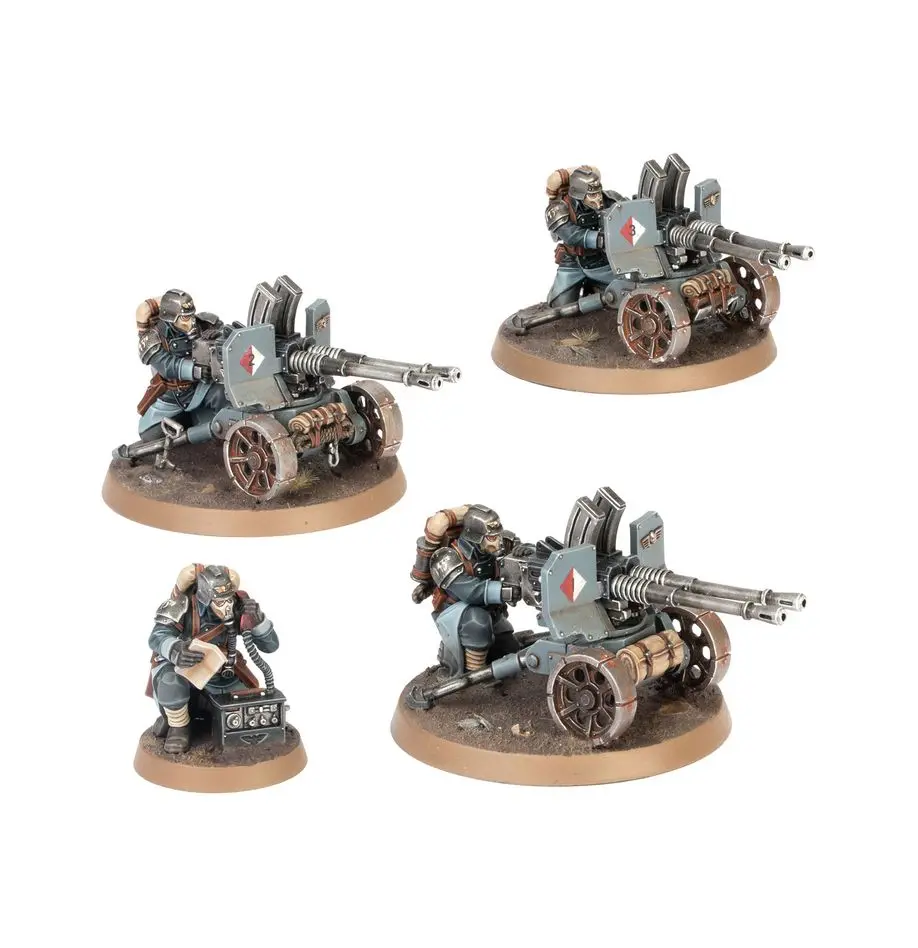 Astra Militarum :ESCOUADE D'ARMES LOURDES DE KRIEG