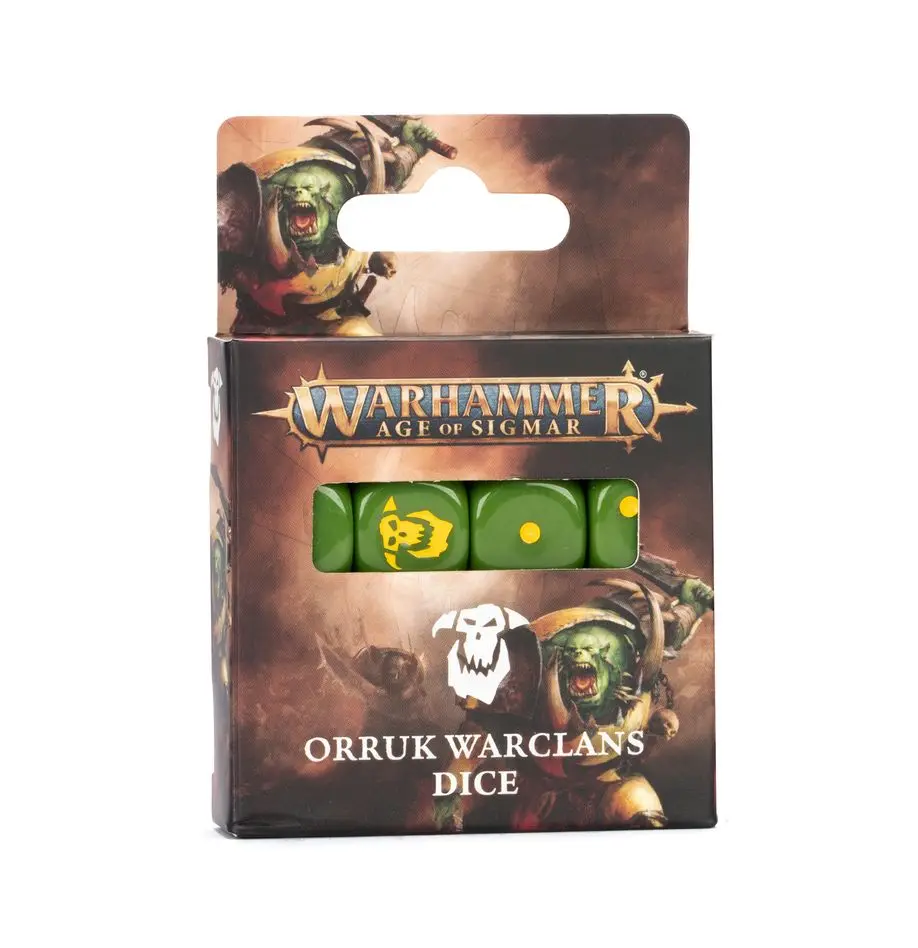 Orruk Warclans : Set de dès │ Warhammer Age of Sigmar