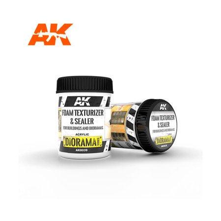 AK : FOAM Texturizer & Sealer for Building and Dioramas