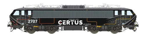 Lsmodels : Locomotive électrique 2707 CERTUS -Face rouge et face Jaune SNCB -NMBS DC