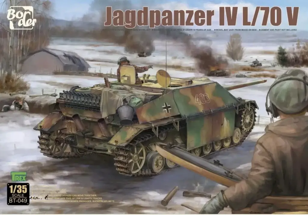 Border : Jagdpanzer IV L/70V Sdkfz162/1