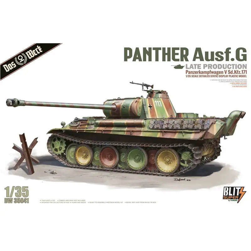 Das Werk : Panther Ausf.G Late Production SDKFZ.171