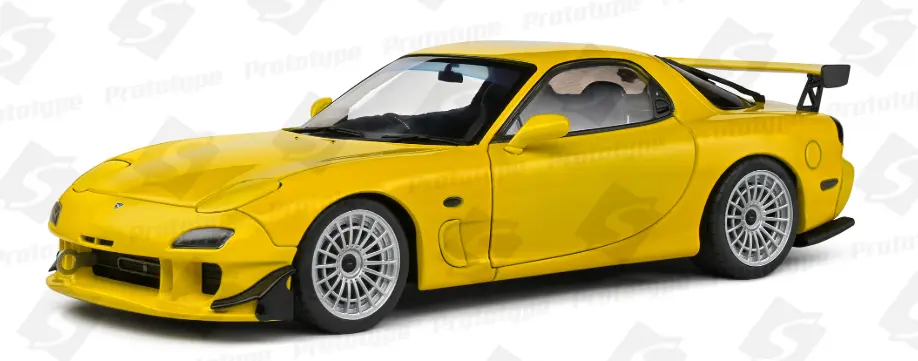 Solido : Mazda RX7 FD3RS Streetfighter │ Jaune - 1999