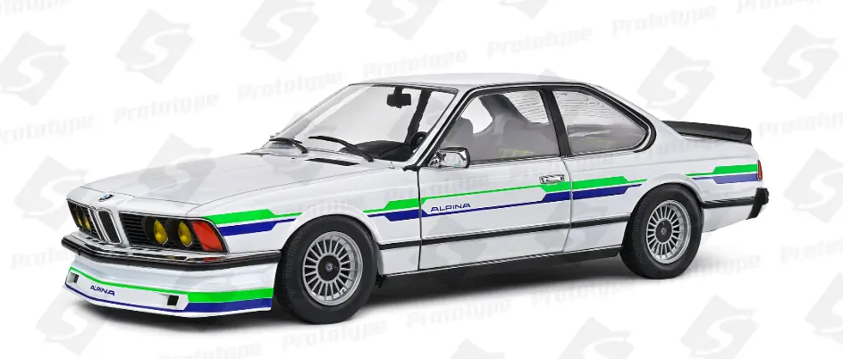 Solido : BMW Alpina B7 Turbo (E24) │ 1984 - Blanc