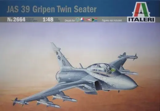 Italeri : JAS 39 Gripen Twin Seater 