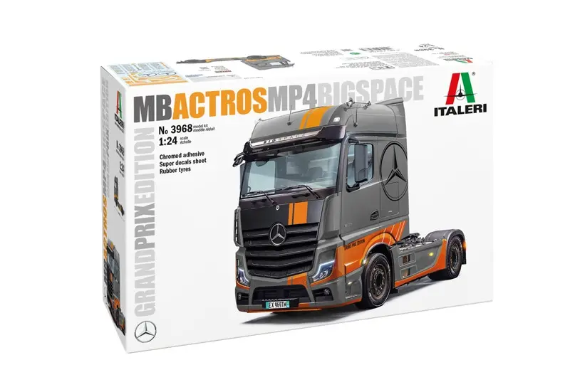 Italeri : MB Actros MP4 Big Space │ Grand Prix Edition