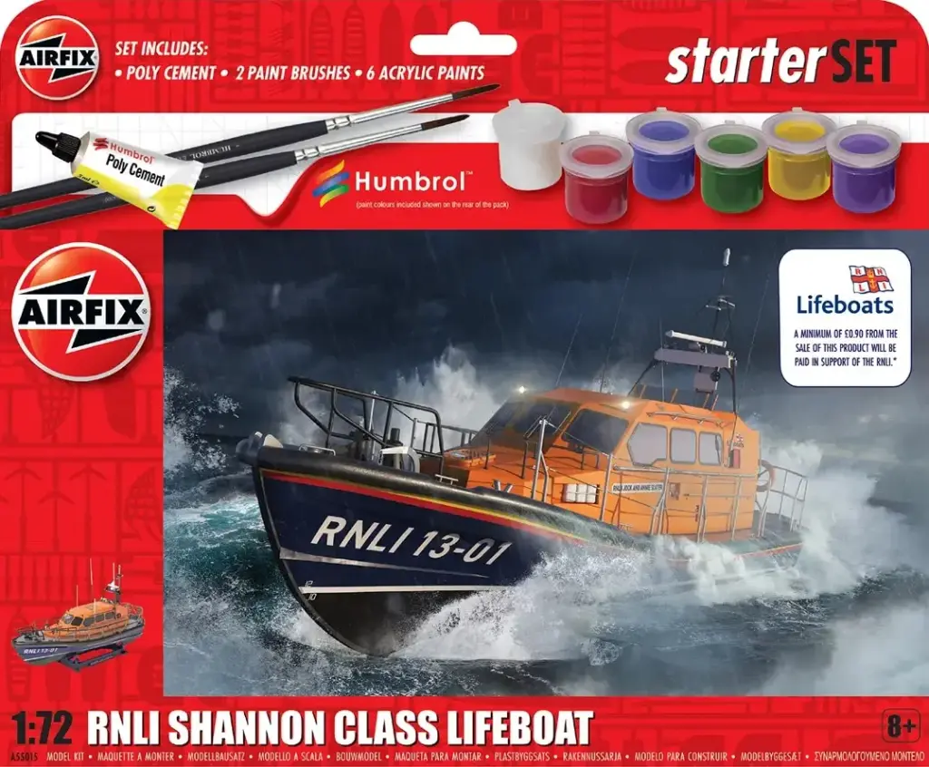 Airfix : RNLI Shannon Class Lifeboat 