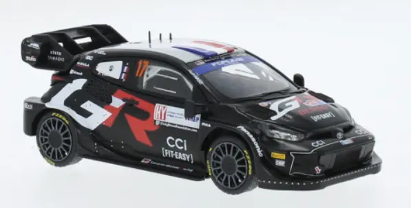 Ixo Models : Toyota Yaris Hybrid WRC │ No.17 Winner Rally Croatia 2024 - S.Ogier/V.Landais