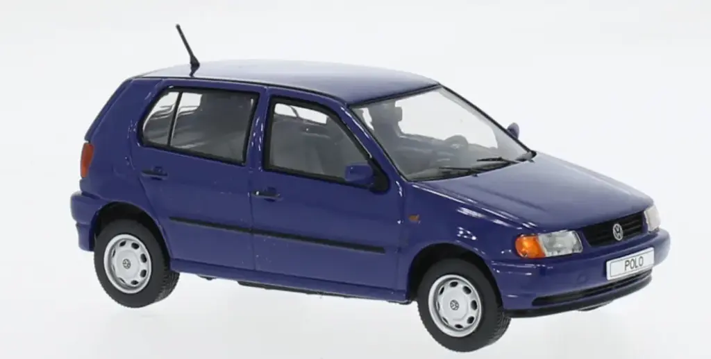 Ixo Models : Volkswagen Polo III │ Bleu - 1994