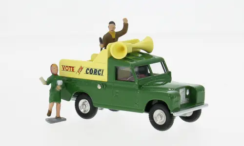 Corgi : Land Rover Public Address Vehicle │ Vert - 1964