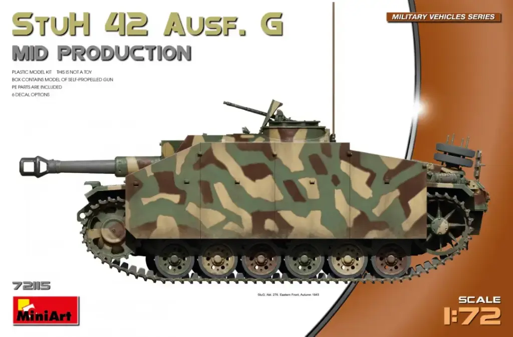 MiniArt : StuH 42 Ausf. G │ Mid Production