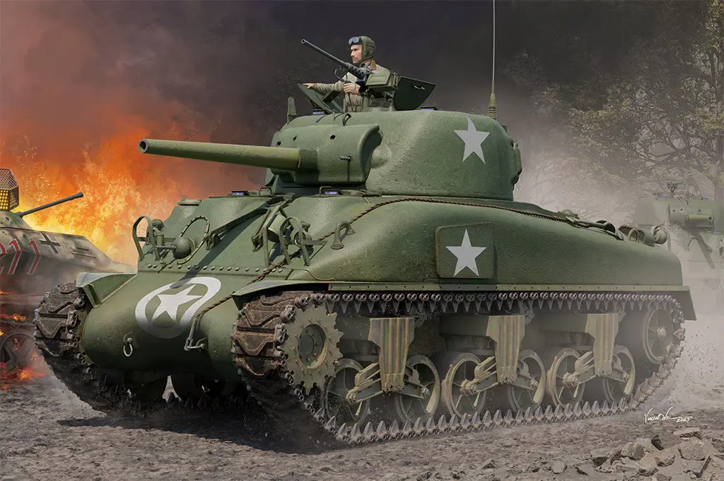 I Love Kit : M4A1 Medium Tank - Late 