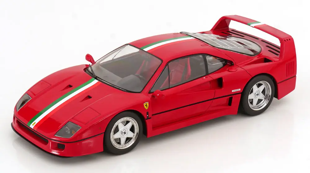 KK-Scale : Ferrari F40 │ 1987 - Rouge 