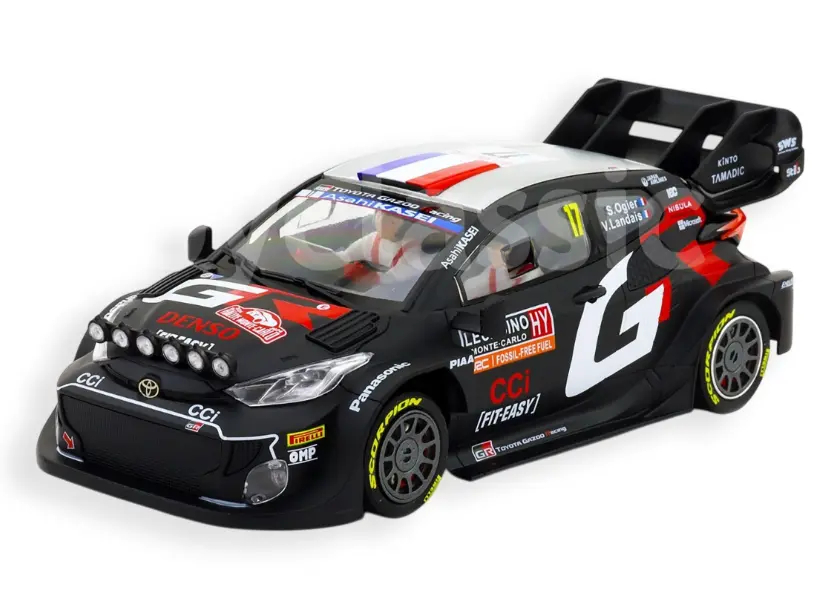 Avant Slot : Toyota Yaris WRC n°17 montecarlo 2024 Ogier - Landais