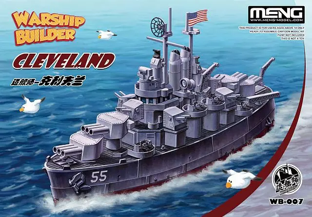 Meng : Warship Builder USS Cleveland 