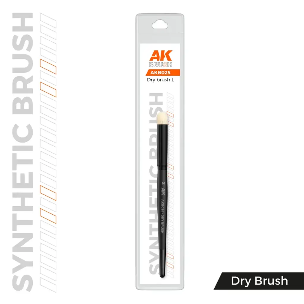 AK : Synthétique Dry Brush │Taille L 