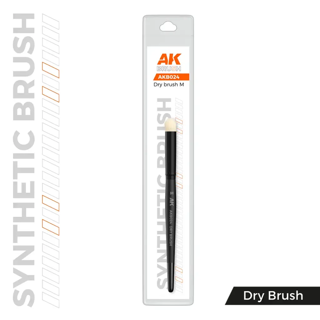 AK : Synthétique Dry Brush │Taille M 