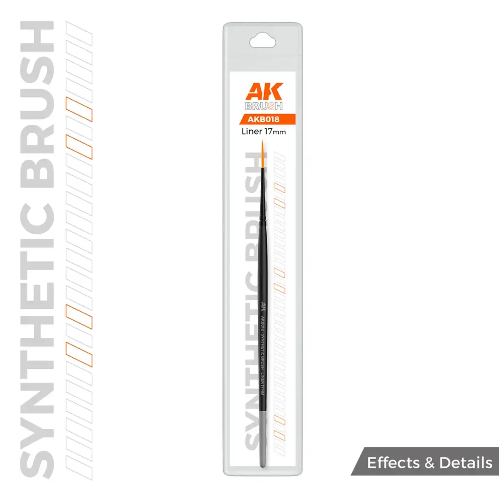 AK : Synthétique Brush │ Liner 17mm