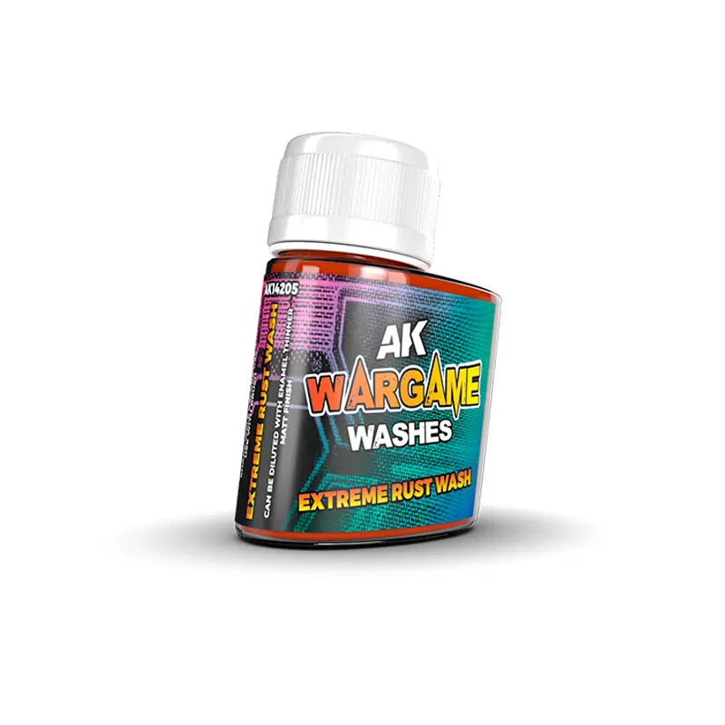 Ak : Wargame Wash Series │ Extreme Rust (35ml)